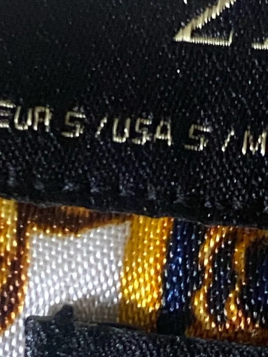 Zara Satin Print Button-Up Shirt – Baroque Pattern Long Sleeve - Picture 7 of 11